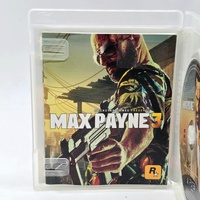 Max Payne 3 PS3 Sony PlayStation 3 Game Complete with Manual