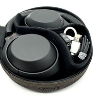 Sony WH-1000XM4 Wireless Noise Cancelling Over Ear Headphones Black in Case