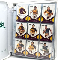 2016 NRL Traders Collectable Trading Cards Complete Full Master Set Binder Case