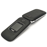 Opel Mobile FlipPhone 6 OMFP622B 4G VoLTE Unlocked SOS Black Silver