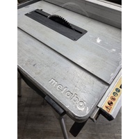 Metabo TS 254 250-254mm 240V Corded Jobsite Table Saw with Integrated Stand