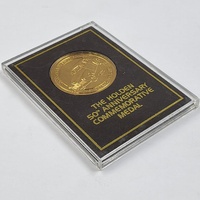 Franklin Mint Holden 50th Anniversary Commemorative Medal Slabbed Gold Gilded
