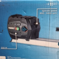 Ferrex 550W Wood Lathe 16242 Electric Benchtop Woodworking Turning Tool