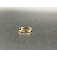 Unisex 9ct Yellow Gold Plain Wedding Band Ring