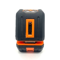 DATUM DT1H1V2PRS2 Red Beam Cross Line Laser Level with Accessories in Case