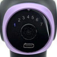 Bodico Classic Limited Massage Gun BCC001-L Black Lilac Case 4 Heads