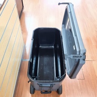 Esky Advanced 95L Chest Cooler Grey with Wheels and Handles Heavy Duty
