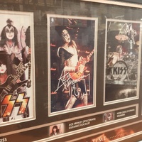Limited Edition KISS Individually Signed Photo Frame 101 of 499 102cm x 50cm