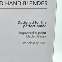 KitchenAid Corded Stick Hand Blender 5KHBV53AAC Variable Speed Almond Cream