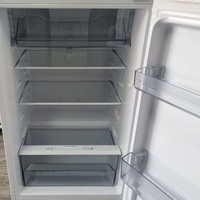 HEQS TM200W 197L Fridge Freezer Combo Top Mount Refrigerator White