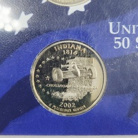 United States Mint 2002 50 State Quarters Proof Set w/ Certificate U.S. Coins