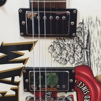 Jim Beam 6 String Single Cutaway Electric Guitar Cream White