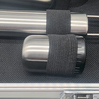 30pc Stainless Steel BBQ Grill Tool Set Utensils Kit Silver Hard Case
