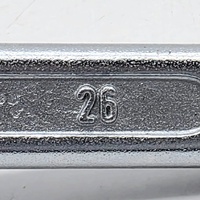 Sidchrome 21228 Double Ring Spanner Wrench 24mm 26mm Made in Australia