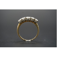 Ladies 18ct Yellow Gold Diamond Band Ring