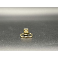 Ladies 18ct Yellow Gold Lab Grown Diamond Ring