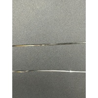  Ladies 9ct White Gold Snake Link Necklace