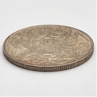 1966 Australia Round 50 Cent Coin Royal Australian Mint 80% Silver