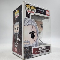 Funko Pop! The Witcher 3 Wild Hunt Geralt #149 Vinyl Figure Preowned with Box
