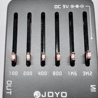 JOYO 6 Band Equalizer Guitar Pedal EQ Effect Footswitch True Bypass