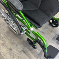 CareQuip Concorde Deluxe Wheelchair Lightweight Foldable Manual Green