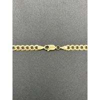 Unisex 9ct Yellow Gold Curb Link Necklace
