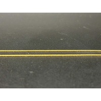 Unisex 18ct Yellow Gold Tight Curb Link Necklace