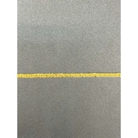 Unisex 18ct Yellow Gold Tight Curb Link Bracelet