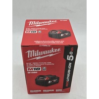 Milwaukee M18 18V RedLithium-Ion 5.0Ah Extended Capacity Battery Pack M18B5