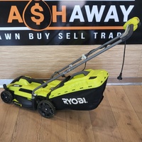Ryobi RLM13E33S 1300W Corded Electric Lawn Mower 33cm Cut Grass Catcher 