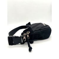 Balenciaga Wheel Logo Belt Bag Black Crossbody Bum Waist Pouch + COA