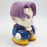 Vintage Dragon Ball Z Trunks Ceramic Porcelain Money Box Bank Figure 
