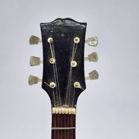 BULLDOGS Miniature Guitar Blue Black Collectible Display Model