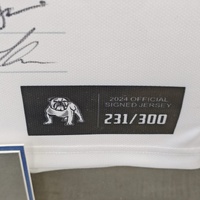 NRL 2024 Canterbury Bulldogs Squad Signed Jersey Limited Edition 231/300
