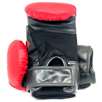 Everlast Tempo Boxing Bag Gloves Red Black Small/Medium DWEQ141129