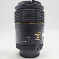 Tamron SP Di AF 90mm f/2.8 Macro 1:1 Lens for Nikon F Mount w/ Front Lens Cap & Rear Cap