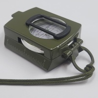 Military Style Lensatic Compass Hiking Camping Survival Navigation