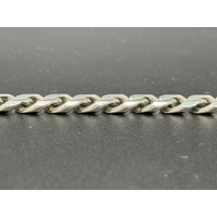 Unisex 925 Sterling Silver Curb Link Bracelet