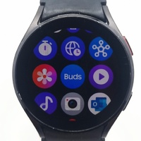 Samsung Galaxy Watch4 Smartwatch BT SM-R860 Aluminum Case Black Band