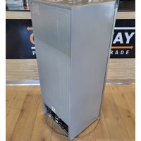 Esatto EUF172S 172L Upright Freezer Single Door Stainless Steel Fridge Look Bar
