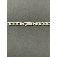 Unisex 925 Sterling Silver Curb Link Necklace