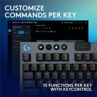 Logitech G915 X LIGHTSPEED Wireless RGB Mechanical Gaming Keyboard Black