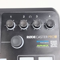 RØDE RØDECaster Pro II Integrated Audio Production Studio Podcast Mixer Black