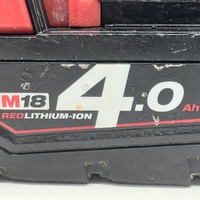 Milwaukee M18 REDLITHIUM 4.0Ah Battery M18B4
