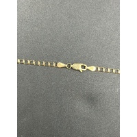 Unisex 9ct Yellow Gold Curb Link Necklace