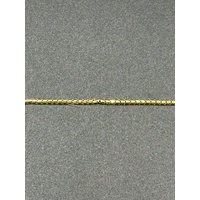 Ladies 18ct Yellow Gold Snake Link Chain with Diamond Pendant