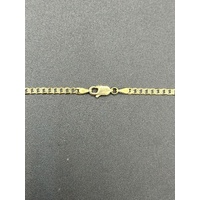 Unisex 9ct Yellow Gold Curb Link Necklace
