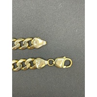 Men’s 18ct Yellow Gold Curb Link Bracelet