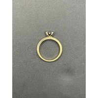 Ladies 18ct Yellow Gold Natural Diamond Ring