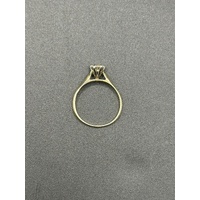 Ladies 18ct Yellow Gold Diamond Ring